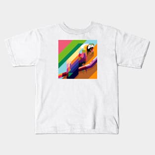 Parrot Pop Art Kids T-Shirt